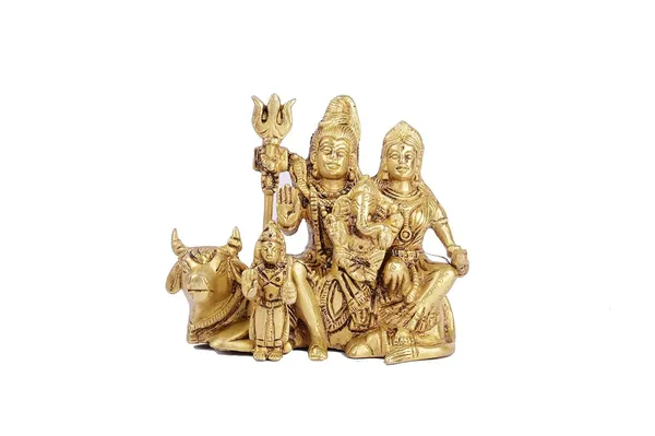 Brass_Decorative_Idol_Of_Shiv_Parvati_Ji_With_Nandi_For_Home_&_Temple_Decor