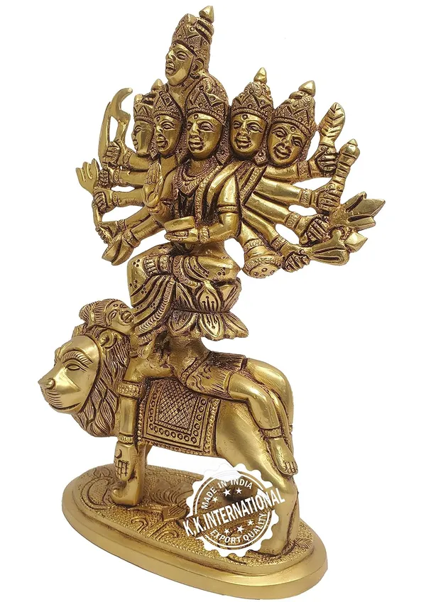 Brass_Kamakhya_Maa_Durga_Idol_–_Antique_Finish_Murti