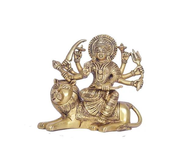 Brass_Durga_Sheravali_Sit_On_Lion_Statues_For_Home,_Office_Decor