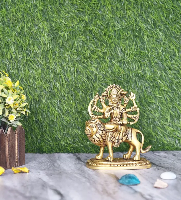 Brass_Maa_Durga_Sheravali_Statue_For_Home_Decor_Decor