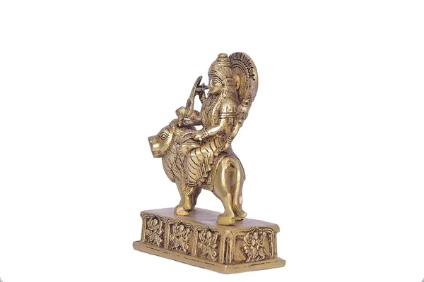 Brass_Maa_Durga_Sheravali_Statue