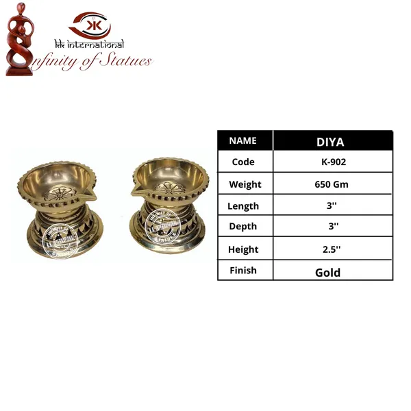Brass_Akhand_Diya_Pair_|_Small_Size_|_Handmade