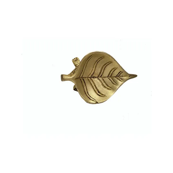 Decorative_Brass_Leaf_Diya_With_Turtle_Base_|_Oil_Lamp_For_Gifting_&_Home_Decor