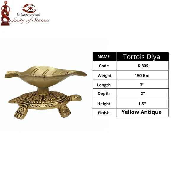 Decorative_Brass_Leaf_Diya_With_Turtle_Base_|_Oil_Lamp_For_Gifting_&_Home_Decor