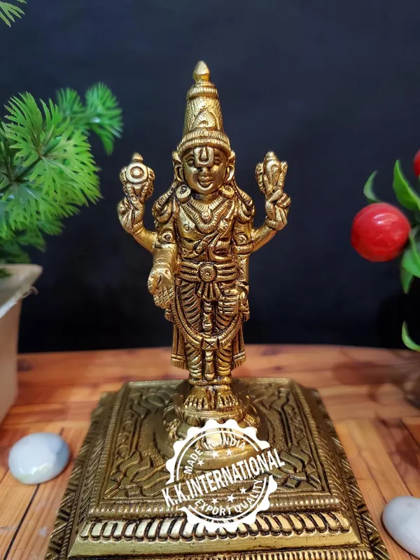 Brass_Balaji_Idol_Antique_Finishing_For_Home_Decor