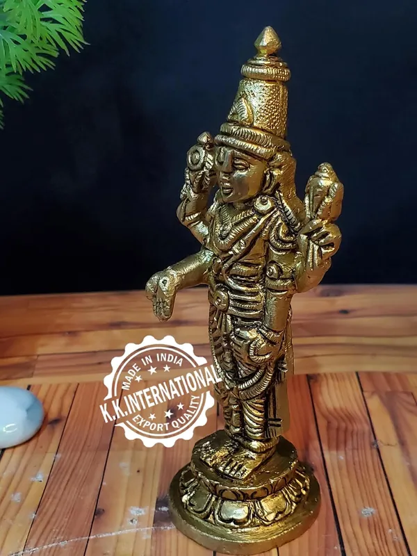 Brass_Balaji_Idol_Antique_Finishing_For_Home_Decor