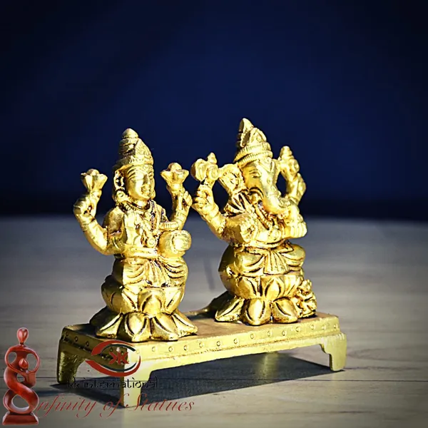 Brass_Laxmi_Ganesh_Idol_Set_Ganpati_Murti_Lakshmi_Ganesh_Sitting_On_Lotus_Flower_Singhasan
