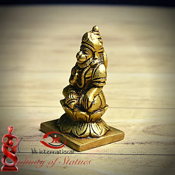 Brass_Bajrang_Bali/Shri_Hanuman_Ji_Brass_Idol_-3Inch_(L-8Cm_D-5Cm_H-8Cm)