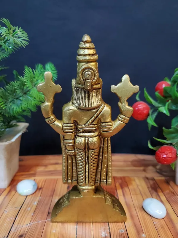 Brass_Tirupati_Balaji_Arch,_Vanketaswar,_Tirumula_Tirupati_Balaji_Brass_Balaji_Brass_Idol_15Cm