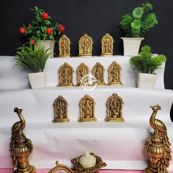 Handcrafted_Brass_Dashavatar_Showpieces_–_Set_Of_10,_3_Inches_Statues