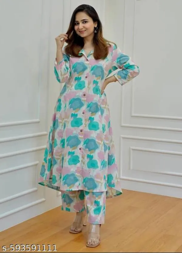 Multicolor_Cotton_Printed_Co-Ord_Set_For_Women_&_Girls