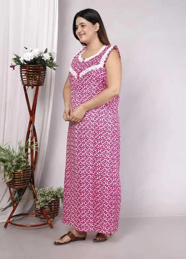 Baby_Pink_Cotton_Printed_Nighty_For_Women_&_Girls