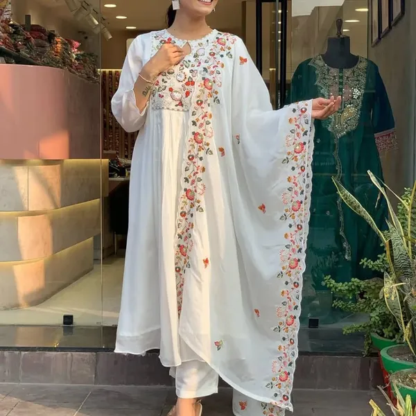 White_Embroidered_Anarkali_Style_Suit