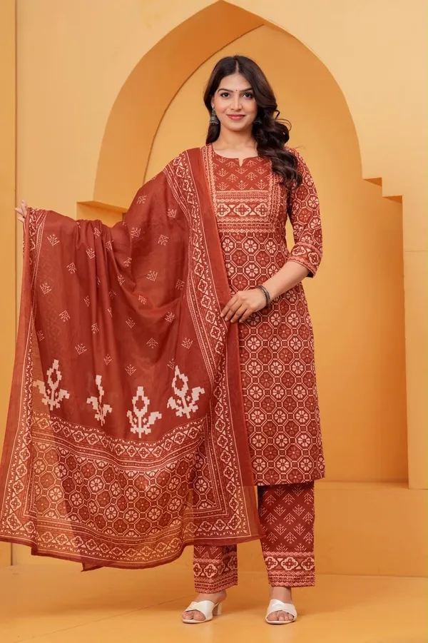 Women's_Printed_Kurta_Pant_Dupatta_Set