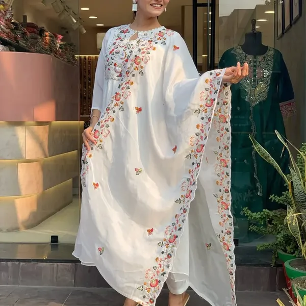 White_Embroidered_Anarkali_Style_Suit