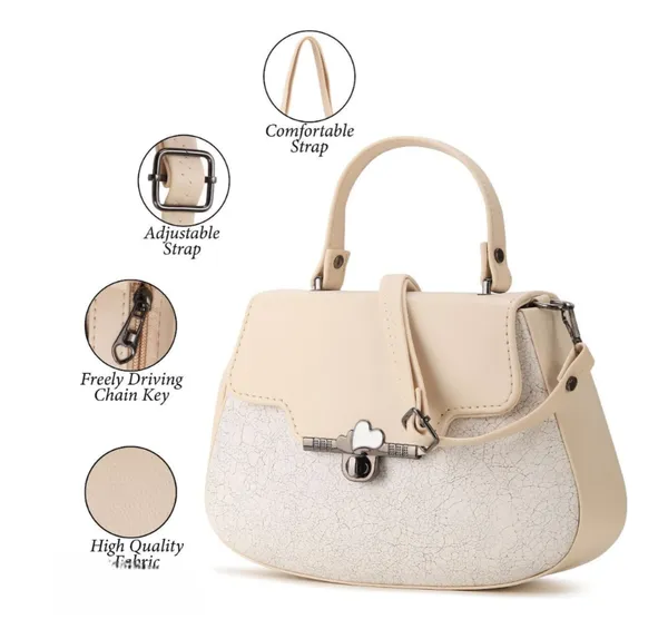 Elegant_Dual-Tone_Beige_Top_Handle_Sling_Handbag