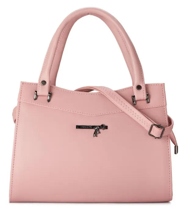 Elegant_Pink_Structured_Handbag_with_Sling_Strap