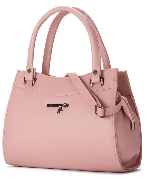 Elegant_Pink_Structured_Handbag_with_Sling_Strap