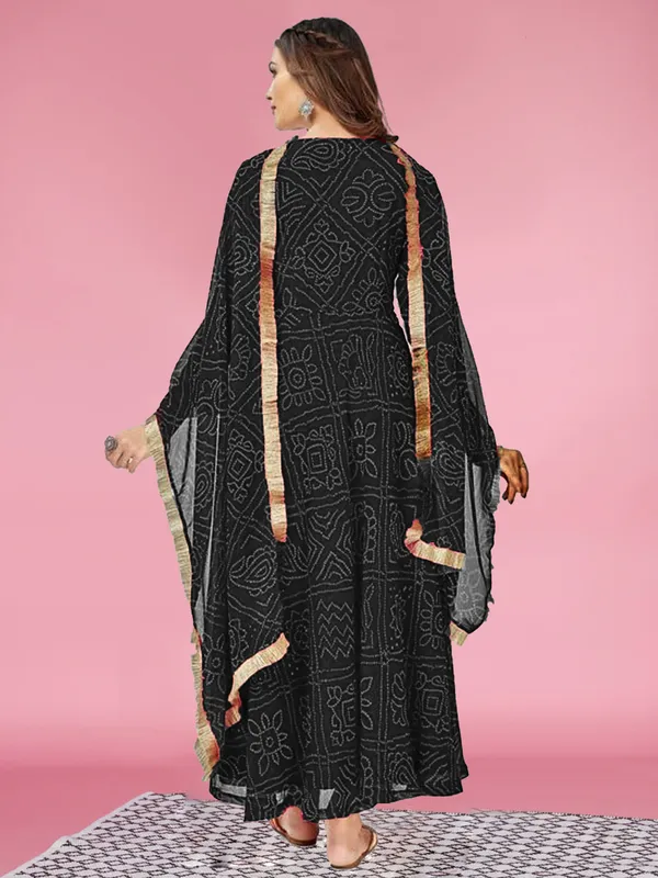Women's__Rayon_Blend_Printed_Gown_with_Dupatta_(no_pants)-_2pc_set,_TK009