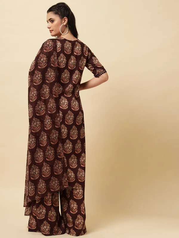 Women's__Rayon_Blend_Printed_Kurta_with_Pants_&_Dupatta-_3pc_set,_TK026