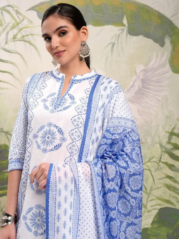 White&_Blue_Printed_Viscose_Suit_set_with_dupatta,_3pc,_TK180