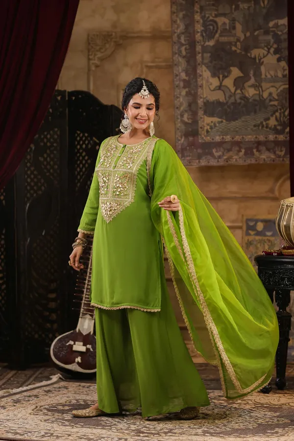 Green_Georgette_Gota_Patti_Work_Palazzo_Set