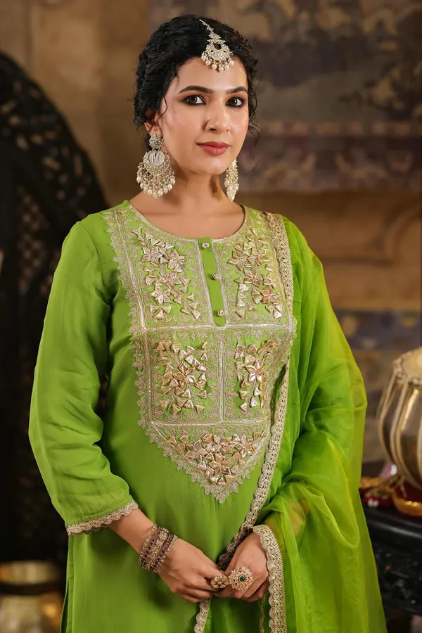 Green_Georgette_Gota_Patti_Work_Palazzo_Set
