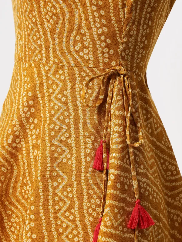 Mustard_Rayon_Premium_&_Elegant_Kurta_&_Pant_Set_With_Dupatta_For_Women_&_Girls