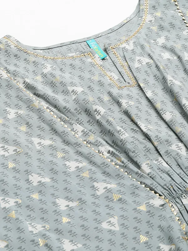 Grey_Chanderi_Premium_&_Elegant_Kurta_For_Women_&_Girls