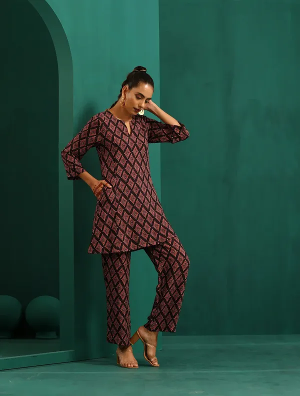 Coffee_Rayon_Premium_&_Elegant_Co-Ord_Sets_For_Women_&_Girls