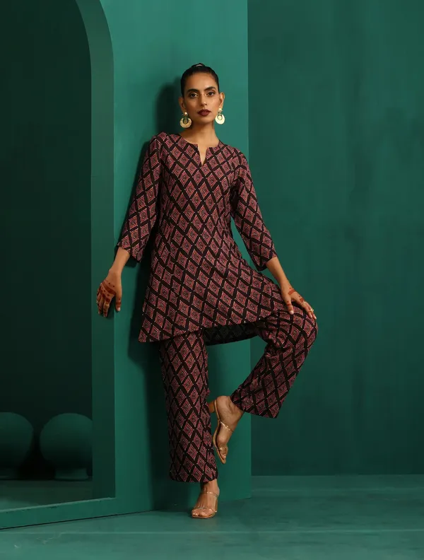 Coffee_Rayon_Premium_&_Elegant_Co-Ord_Sets_For_Women_&_Girls