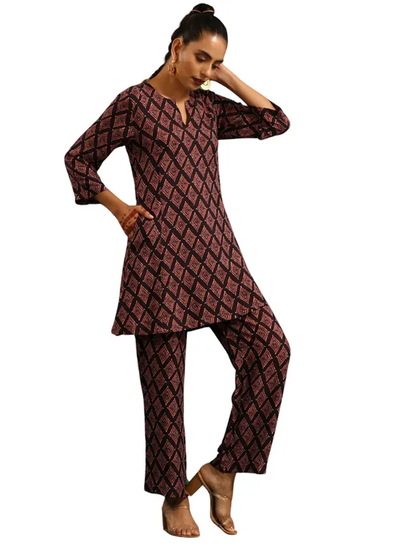 Coffee_Rayon_Premium_&_Elegant_Co-Ord_Sets_For_Women_&_Girls