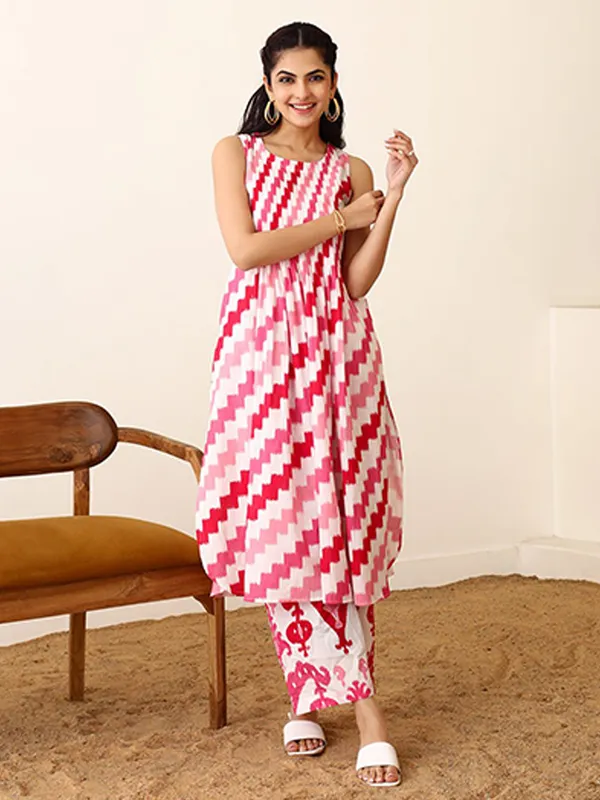 Red_&_White_Rayon_Premium_&_Elegant_Co-Ord_Sets_For_Women_&_Girls