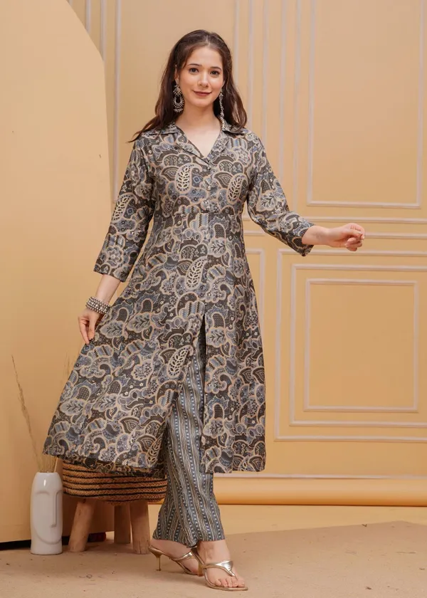 Grey_Cotton_Premium_&_Elegant_Co-Ord_Sets_For_Women_&_Girls