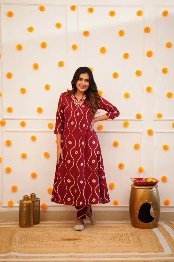 Maroon_Rayon_Premium_&_Elegant_Co-Ord_Sets_For_Women_&_Girls