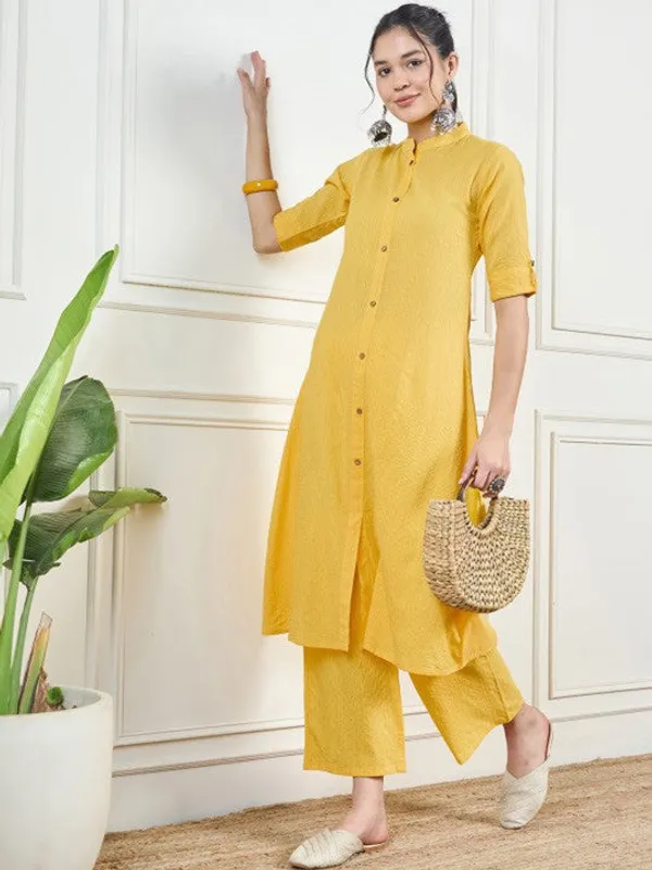 Yellow_Cotton_Premium_&_Elegant_Co-Ord_Sets_For_Women_&_Girls