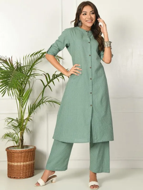 Green_Cotton_Premium_&_Elegant_Co-Ord_Sets_For_Women_&_Girls