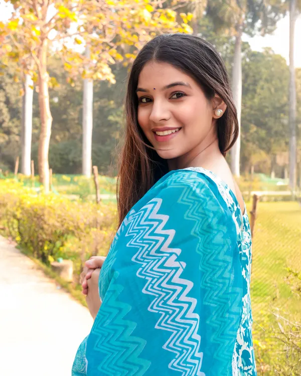 Blue_Cotton_Premium_&_Elegant_Kurta_&_Dupatta_Set_For_Women_&_Girls