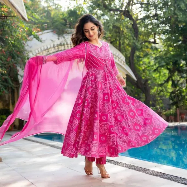 Pink_Cotton_Premium_&_Elegant_Kurta_,_Dupatta_Pant_For_Women_&_Girls