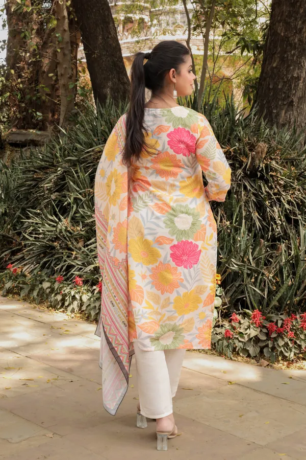 Multicolor_Cotton_Premium_&_Elegant_Kurta_&_Pant_Set_With_Dupatta_For_Women_&_Girls