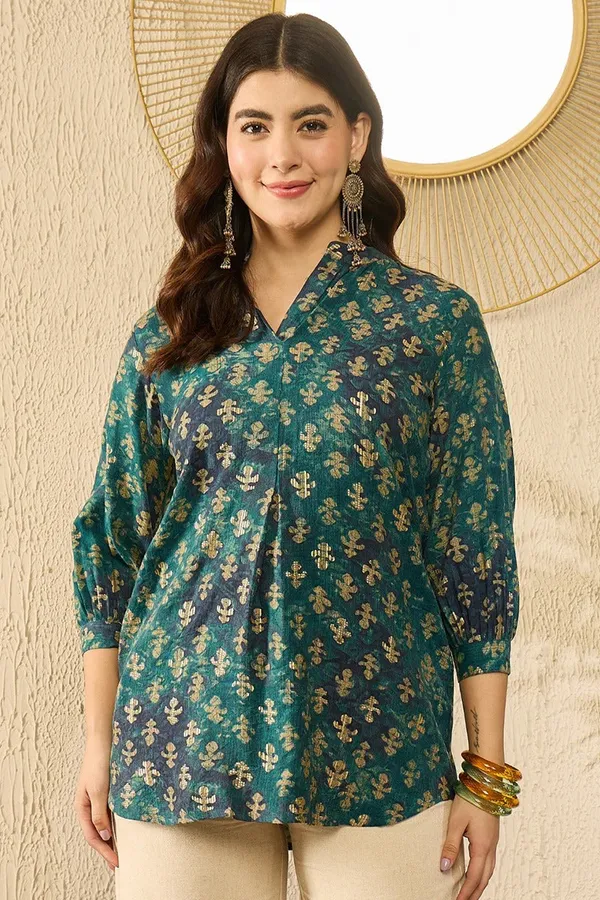 Orange_Cotton_Premium_&_Elegant_Top_For_Women_&_Girls