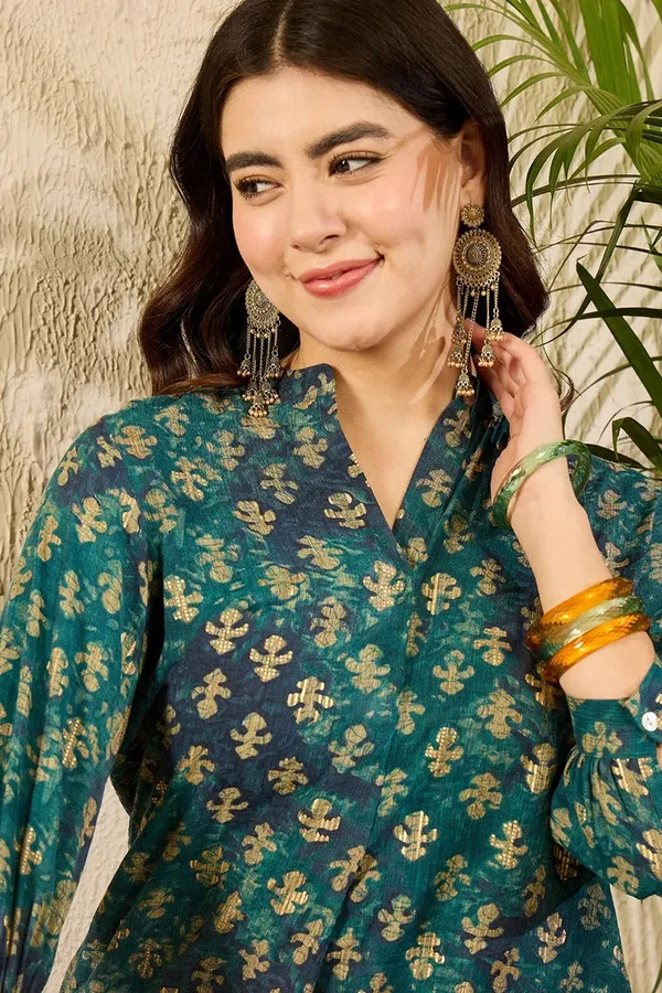 Orange_Cotton_Premium_&_Elegant_Top_For_Women_&_Girls