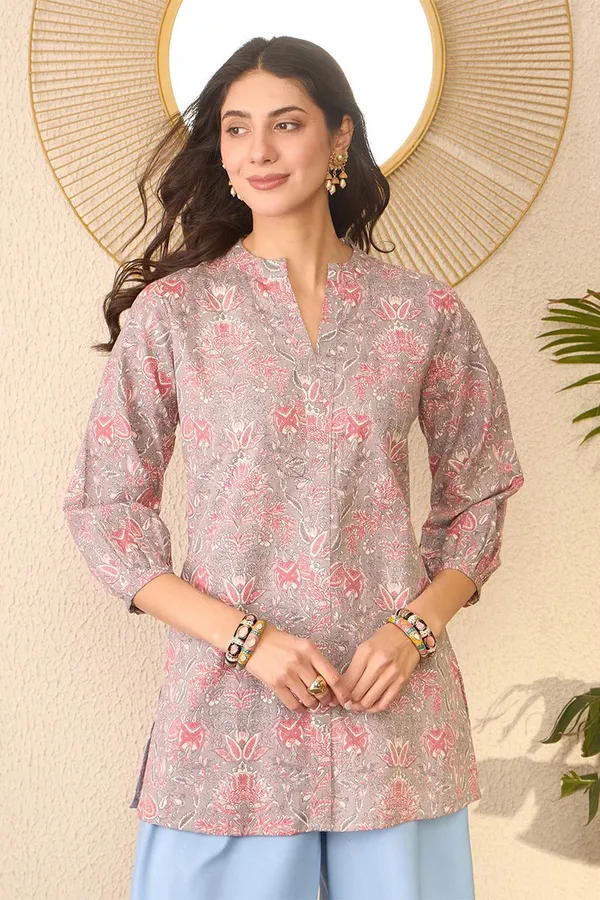 Grey_Cotton_Premium_&_Elegant_Top_For_Women_&_Girls