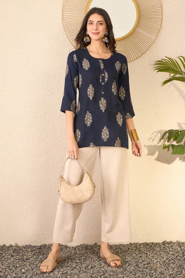 Black_Cotton_Premium_&_Elegant_Top_For_Women_&_Girls