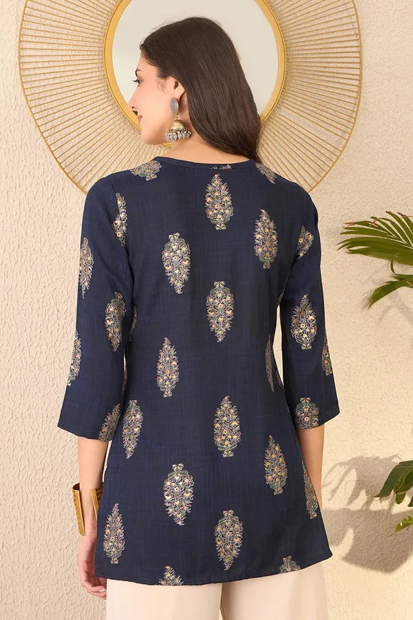 Black_Cotton_Premium_&_Elegant_Top_For_Women_&_Girls
