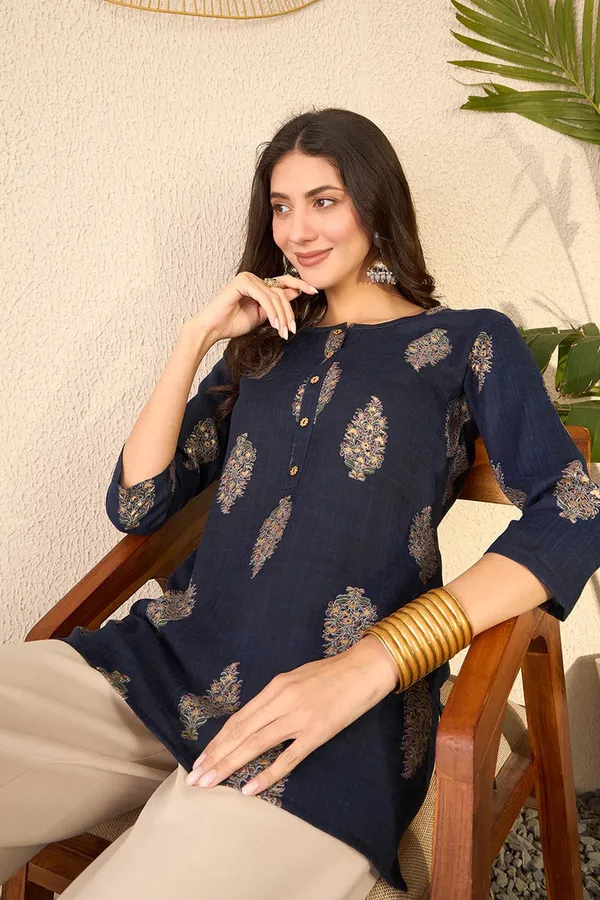 Black_Cotton_Premium_&_Elegant_Top_For_Women_&_Girls