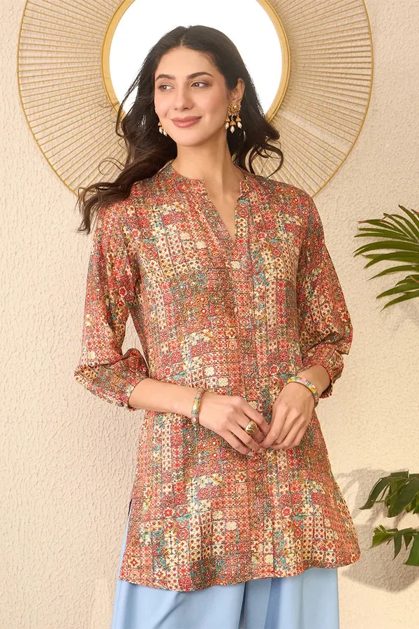 Brown_Rayon_Premium_&_Elegant_Top_For_Women_&_Girls