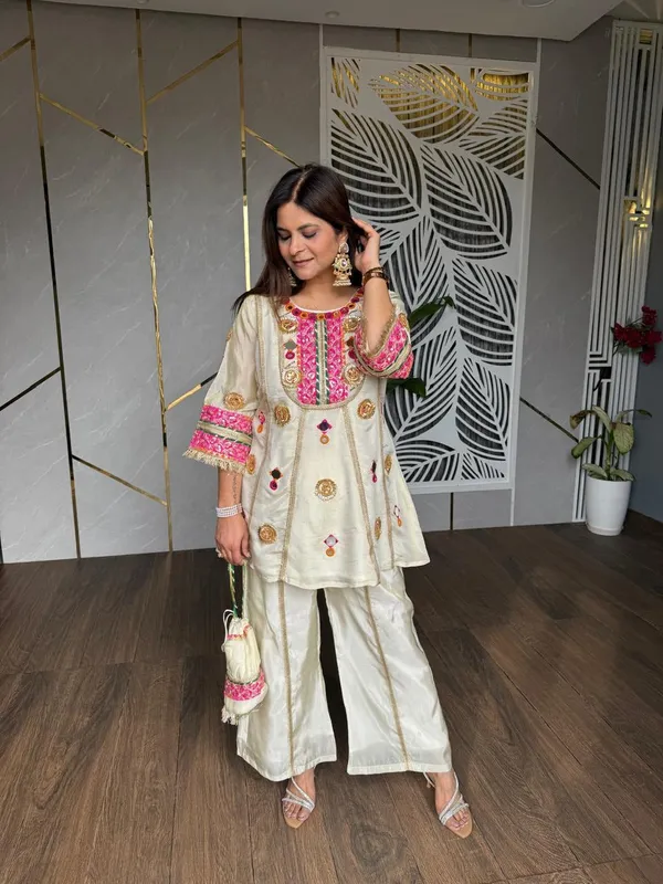 White_Cotton_Premium_&_Elegant_Co-Ord_Sets_For_Women_&_Girls