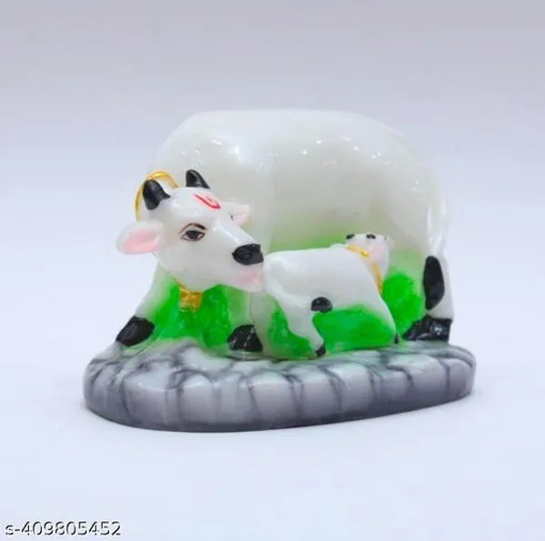 Grey_Swastik_Cow_Meterial_Marbel_For_Home_Decor_And_Worship