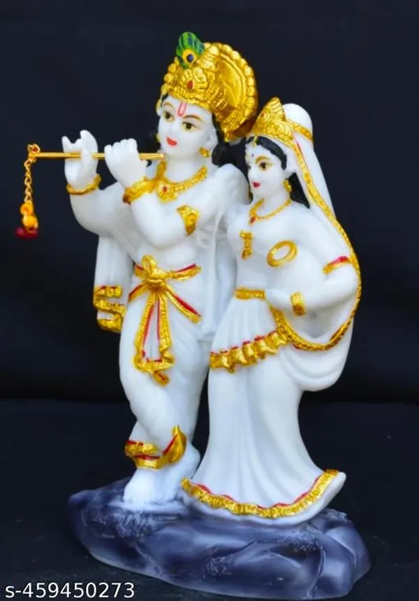White_Radha_Krishna_Idol_For_Home_Decor_And_Worship